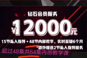 浪迹教育《CT私教-钻石半年64集视频》