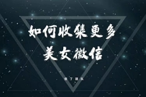 但丁《如何收集更多美女微信》