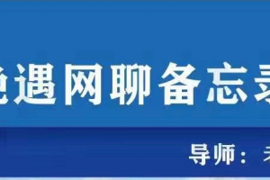梵公子团队老吴《艳遇网聊备忘录》