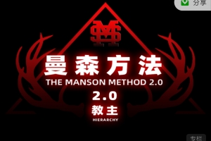 chris 頂尖+全系統線上實戰課《曼森2.0-曼森版》