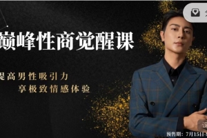 子轩《巅峰性商觉醒课》