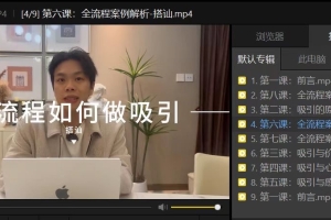 极速吸引TV Elon《线上私教课》